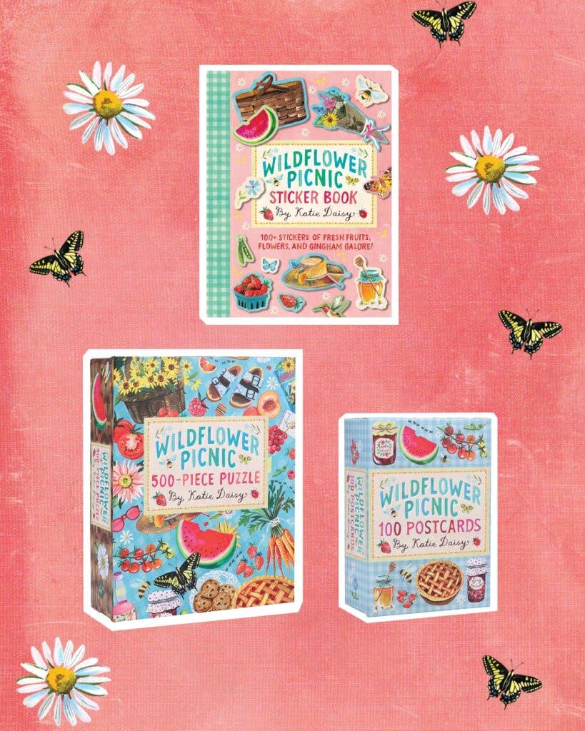 Wildflower Picnic Sticker Book