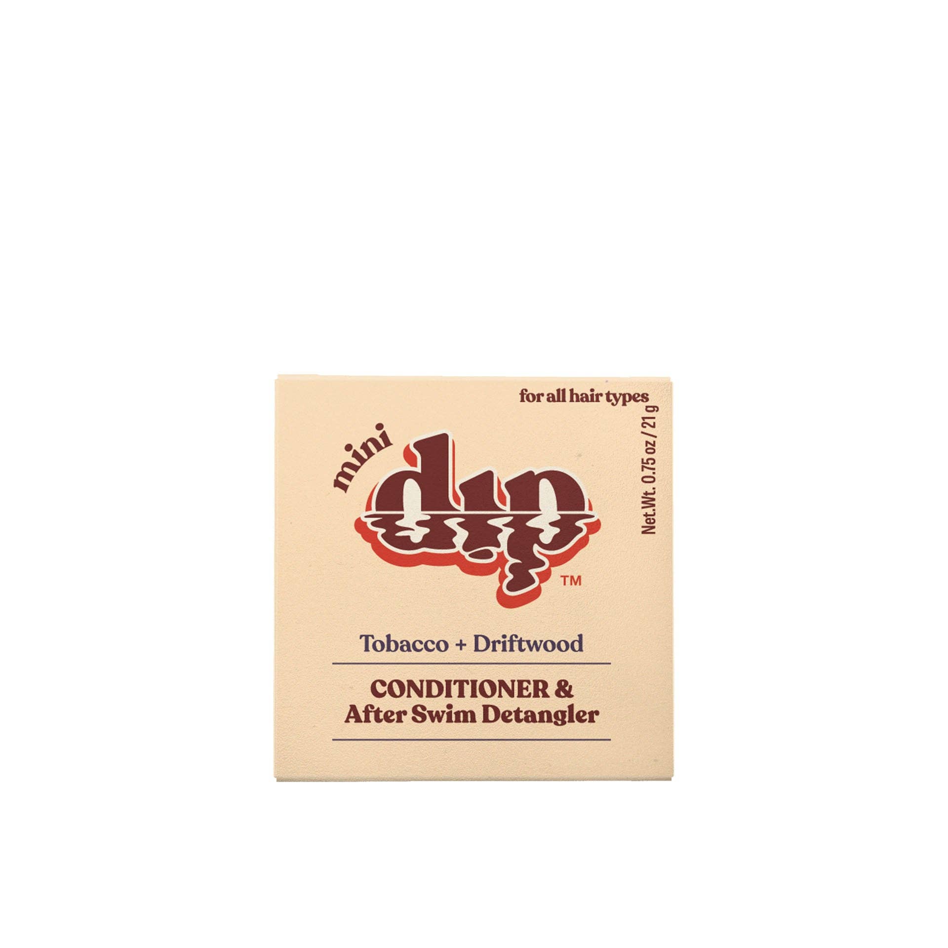 Mini Tobacco & Driftwood Conditioner Bar & After Swim Detangler by Dip