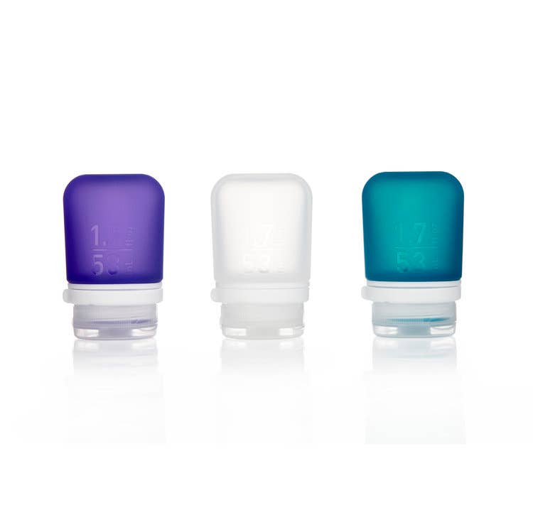 Refillable Silicone GoToob+ : Small, Medium, & Large Sizes