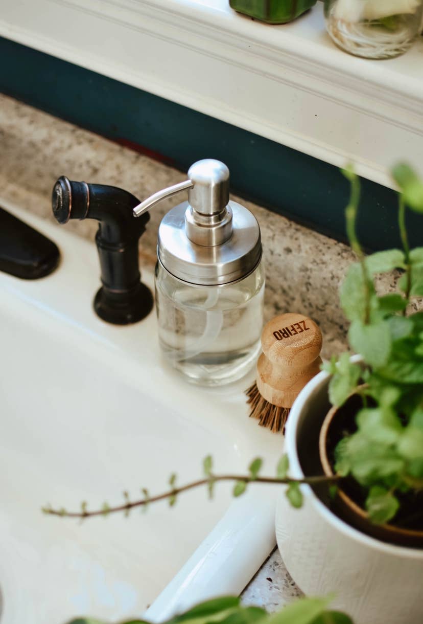 Foaming Mason Jar Pump by Zefiro