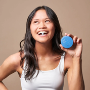 Alcohol-Free Cool Mint & Fluoride-Free Mouthwash Tablets by Huppy