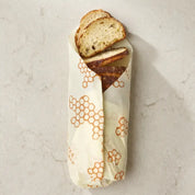 Reusable Beeswax Bread Wrap - Honeycomb Print by Bee's Wrap