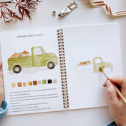 Autumn Watercolor Workbook by emily lex studio