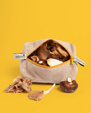 Reusable Mushroom Linen Bag by Ambrosia Bag