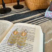 Annika // stained Glass Resin Earrings by Wild Lupine Folkcraft