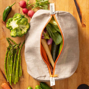 Reusable Veggies Linen Bag by Ambrosia Bag
