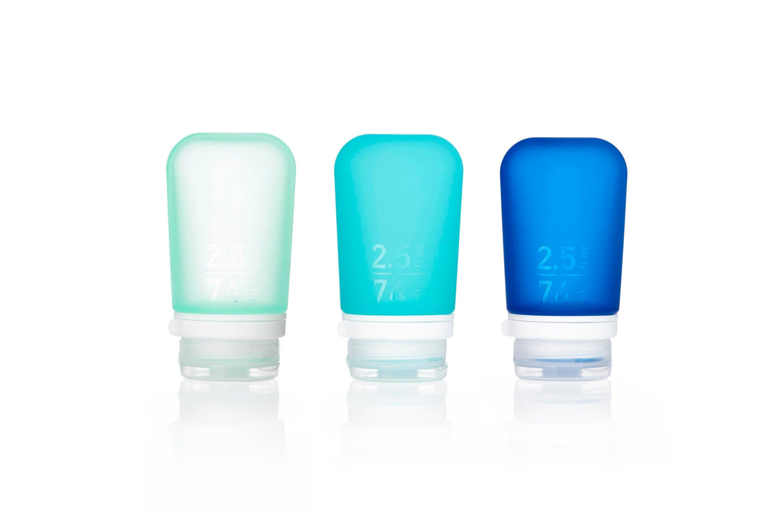 Refillable Silicone GoToob+ : Small, Medium, & Large Sizes