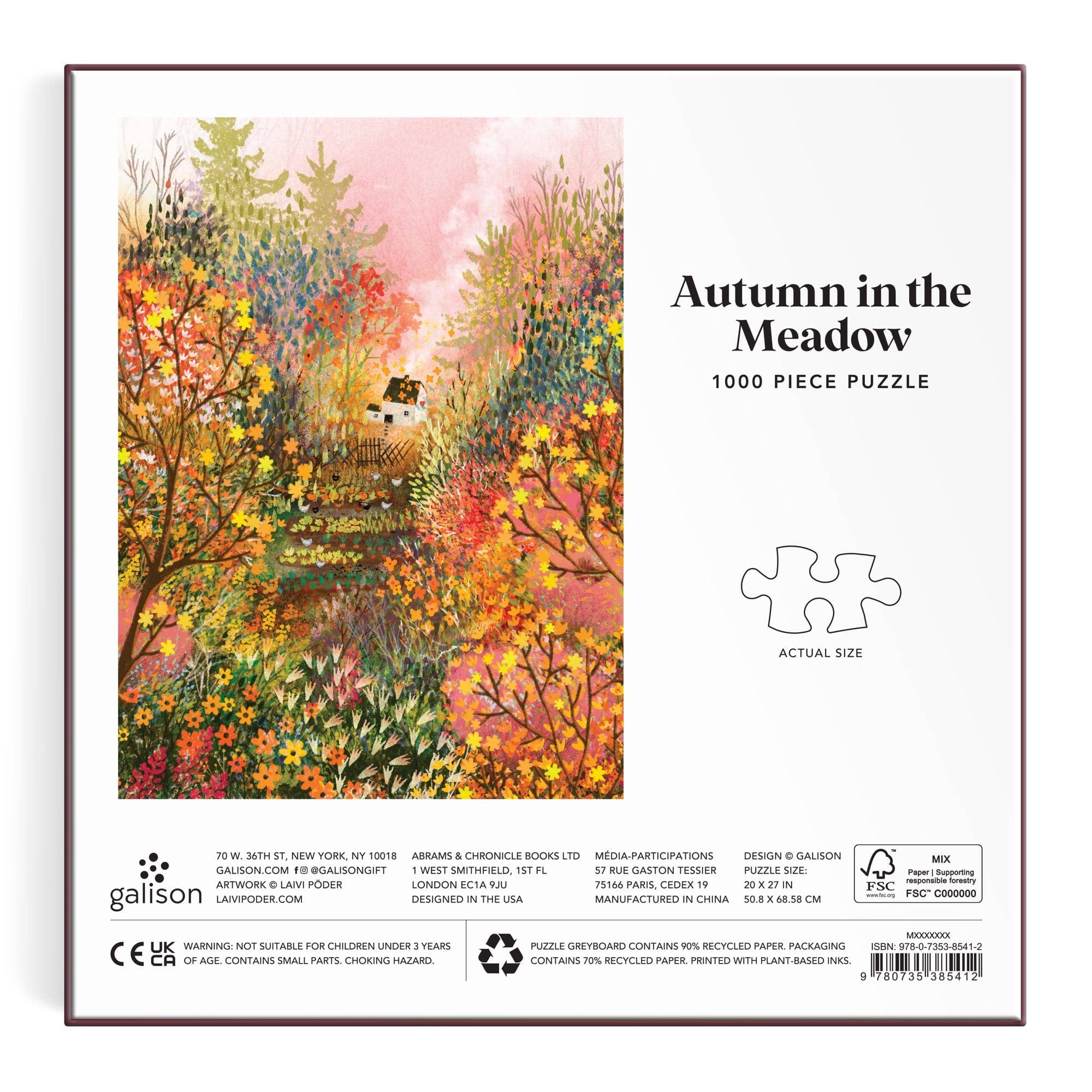 Autumn in the Meadow 1000-Piece Puzzle