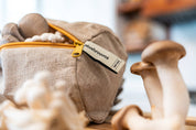 Reusable Mushroom Linen Bag by Ambrosia Bag