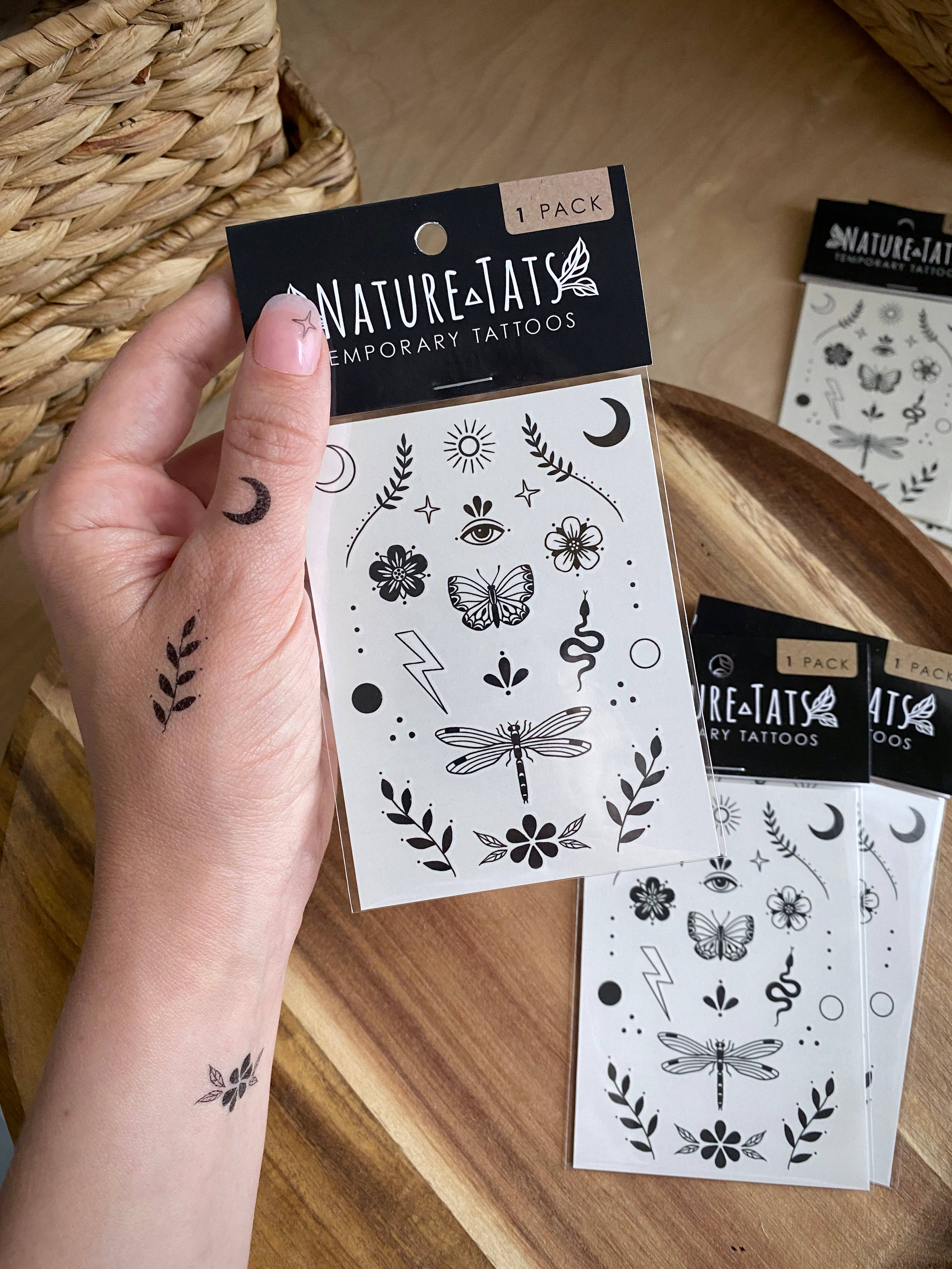 Tiny Wonders Temporary Tattoo Set by NatureTats