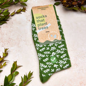 Socks that Plant Trees (Green Branches) by Conscious Step