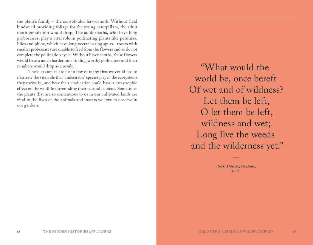 The Hidden Histories of Flowers Book