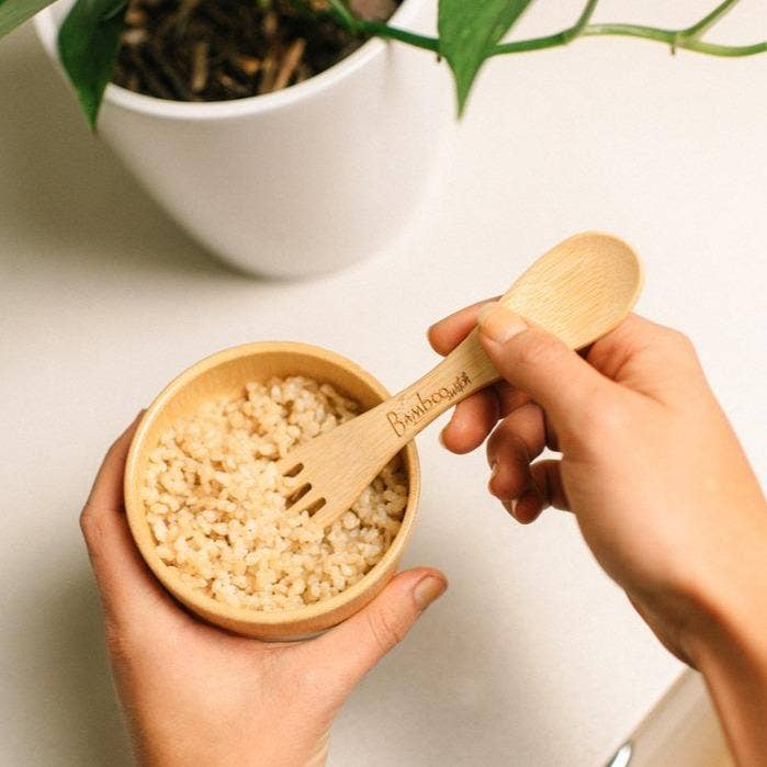 Bamboo Spork Utensil by Bamboo Switch