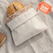 Reusable Beeswax Lined Artisan Bread Bag - Natural by Bee's Wrap