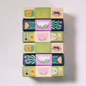 Wild Card Series 3-Deck Playing Card Botanical Gift Set by Forage Folk