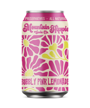 Bubbly Pink Lemonade Natural Soda by Mountain Hippie Soda Co.