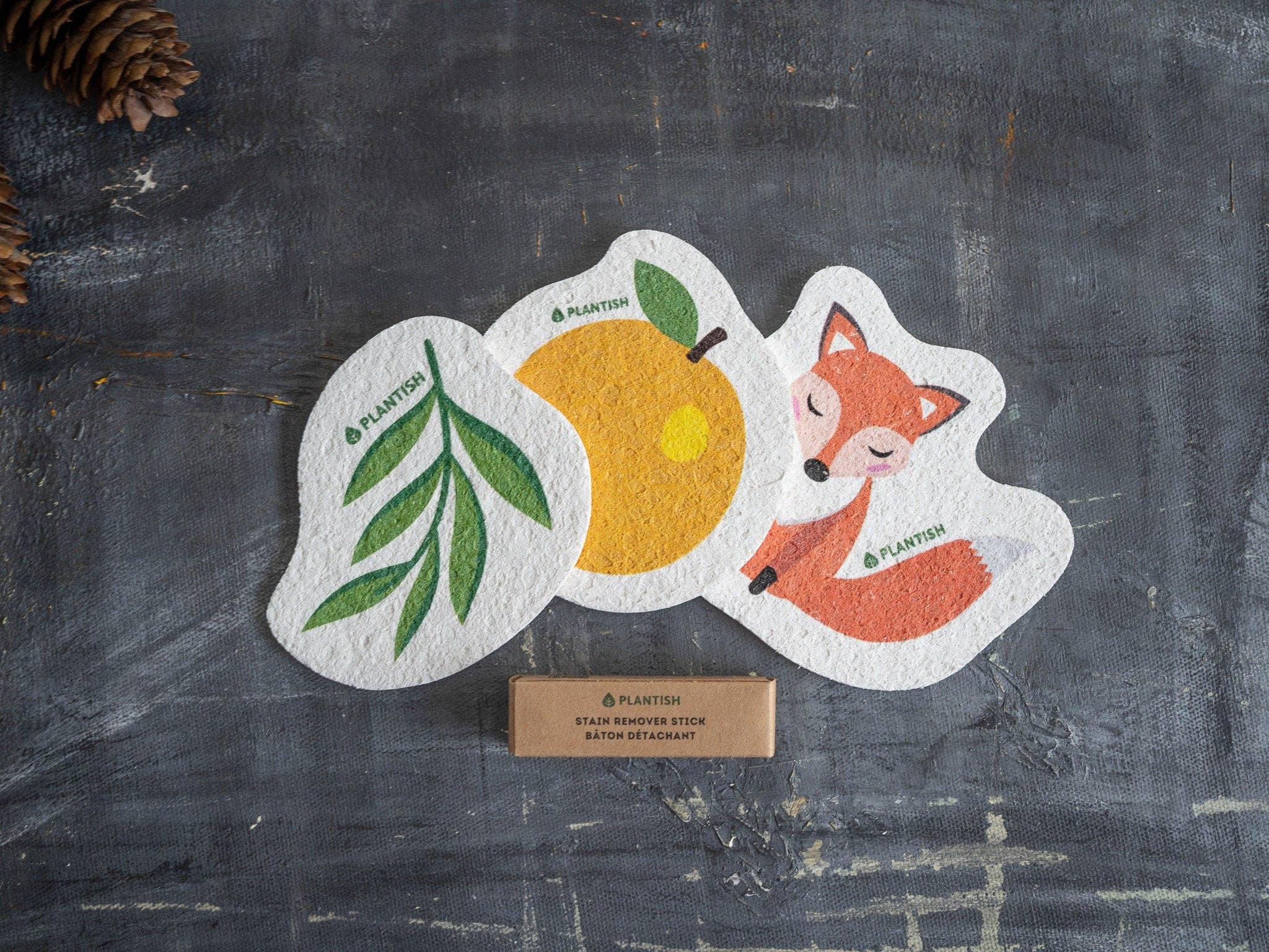 Eucalyptus Pop-up Sponge - 100% Cellulose, Plastic-Free by Plantish