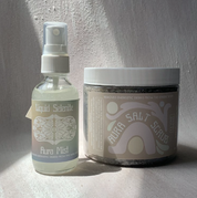 Aura Salt Scrub 16 oz by La Lune Healing