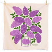 FLOWER GARDEN (Lilacs, Roses) - Tea Towel Set of 2 by The Neighborgoods