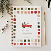 Classic Christmas Watercolor Workbook by emily lex studio