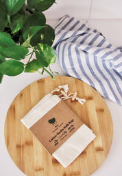 Cotton Muslin Bulk Shopping Bags 3-Pack by Me Mother Earth