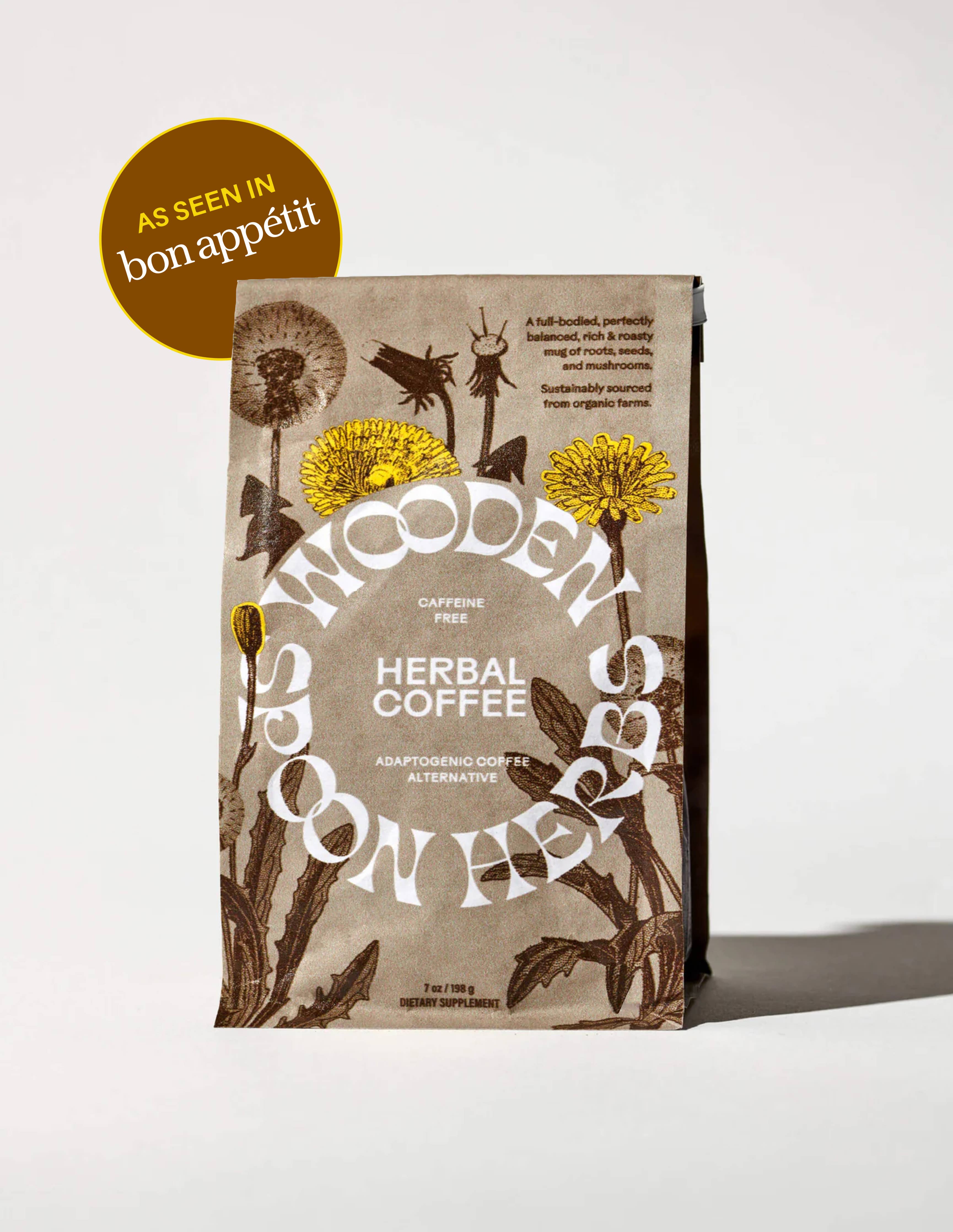 Herbal Adaptogenic Caffeine-Free Coffee by Wooden Spoon Herbs