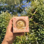 The Golden Hour Bath Bomb in Golden Honey by Sow the Magic