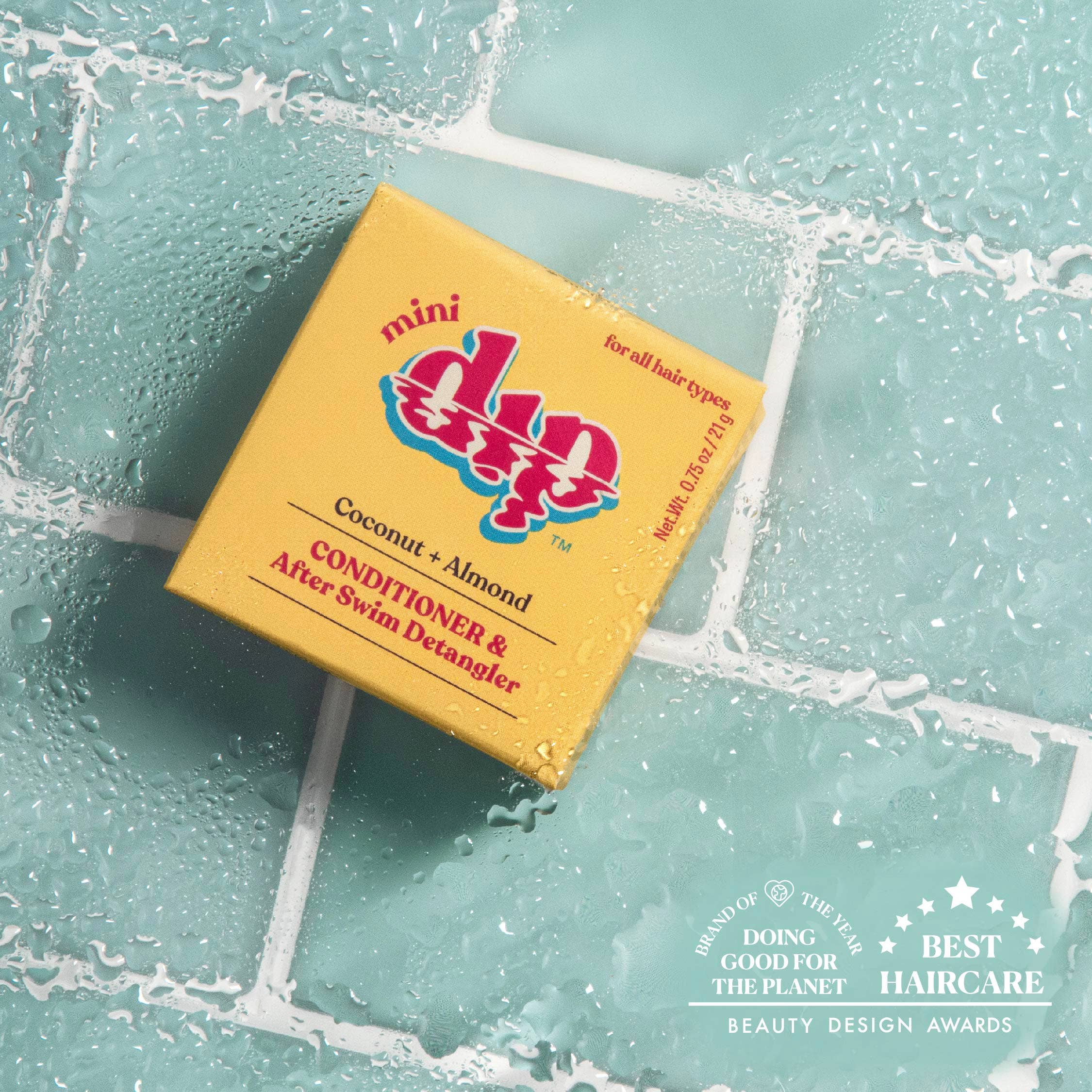 Mini Coconut & Almond Conditioner & After Swim Detangler by Dip