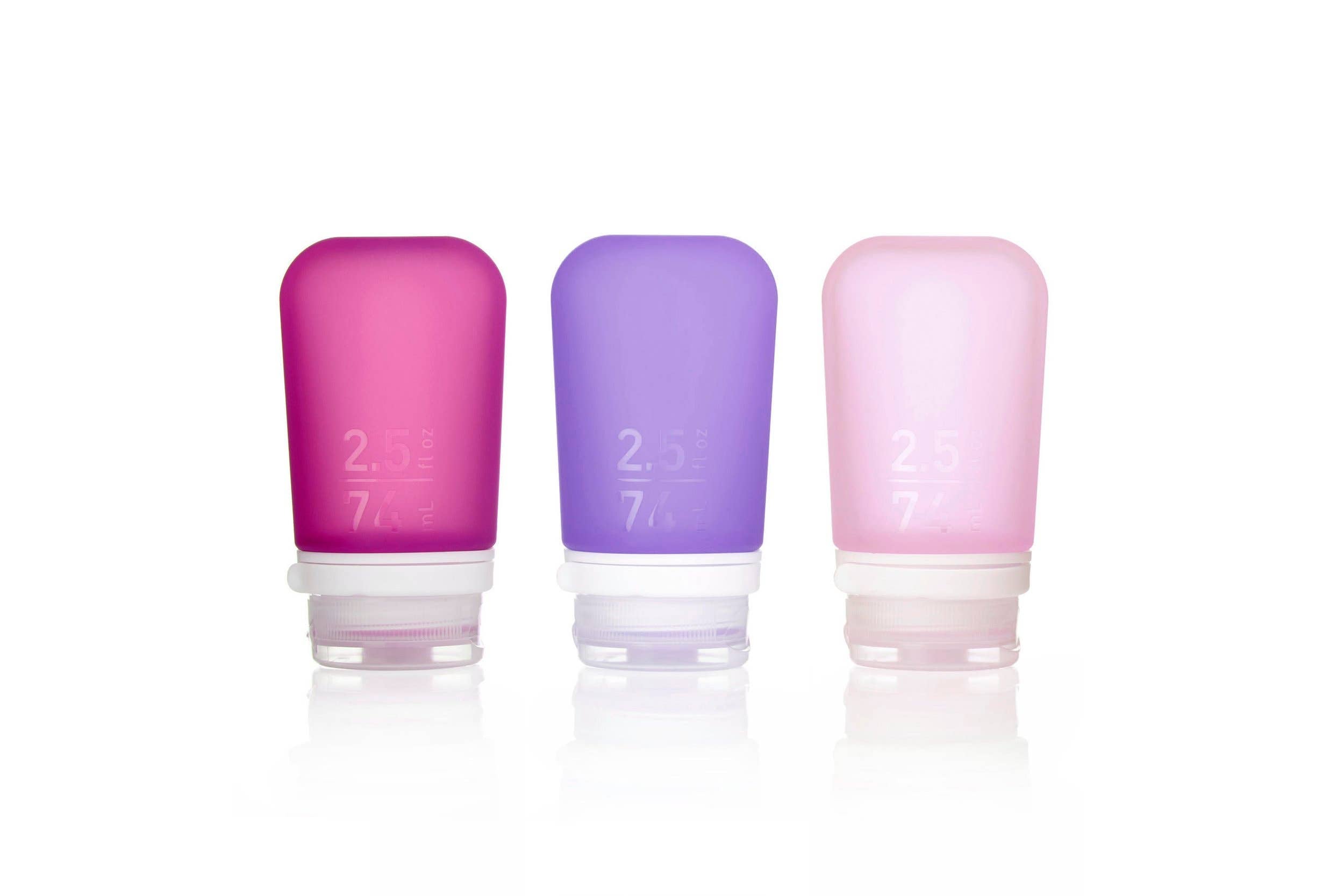 Refillable Silicone GoToob+ : Small, Medium, & Large Sizes