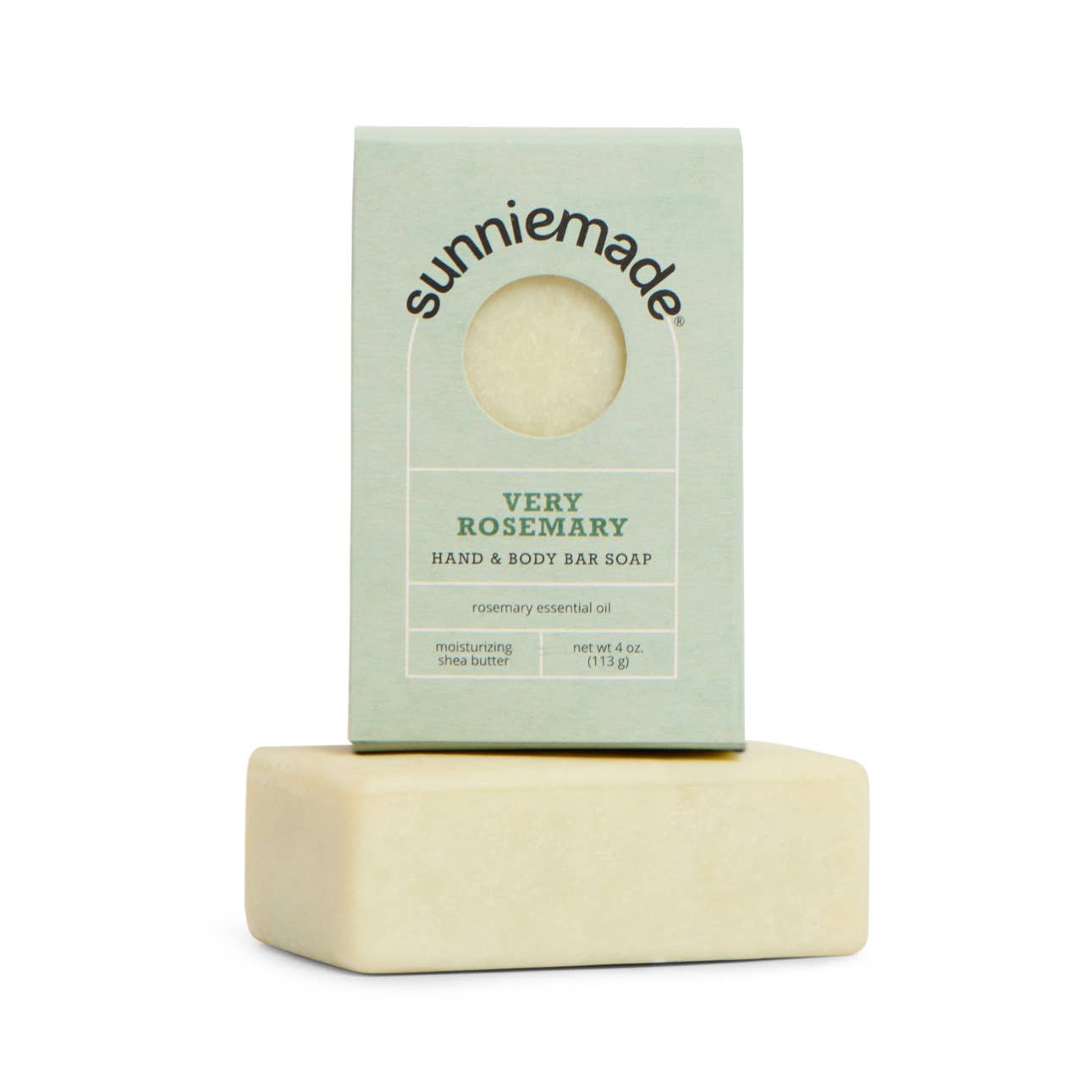 Very Rosemary Moisturizing Hand and Body Bar Soap by Sunniemade