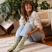 Conscious Step - Socks that Plant Trees | Green Tulips - Gifts for Gardeners