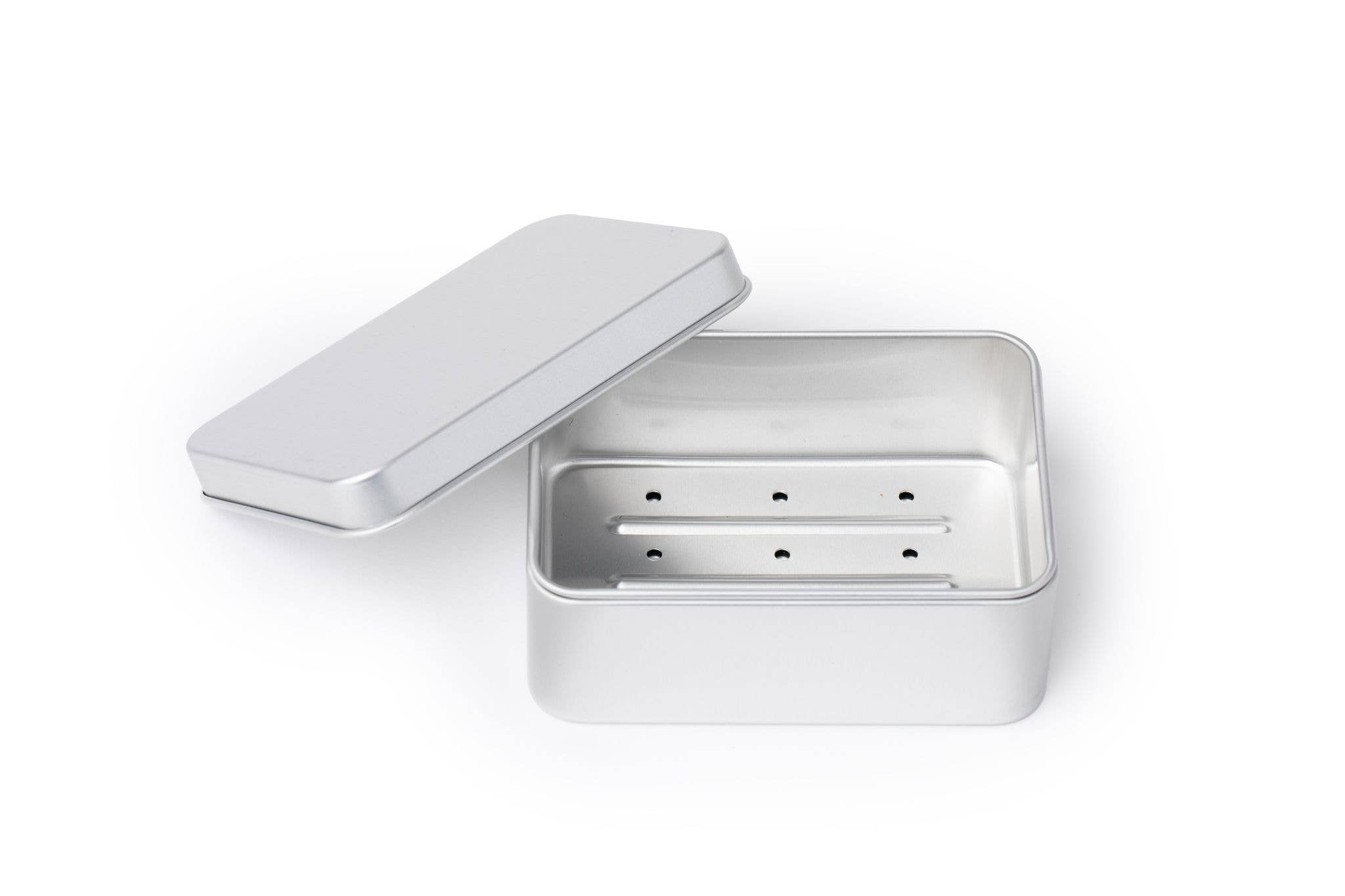 Draining Aluminum Bar Soap Travel Tin by Sunniemade