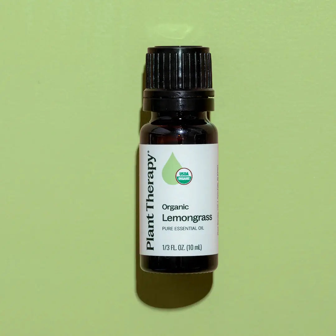 Organic Lemongrass Essential Oil 10 mL by Plant Therapy