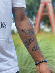 Monarch Butterfly Temporary Tattoo by NatureTats