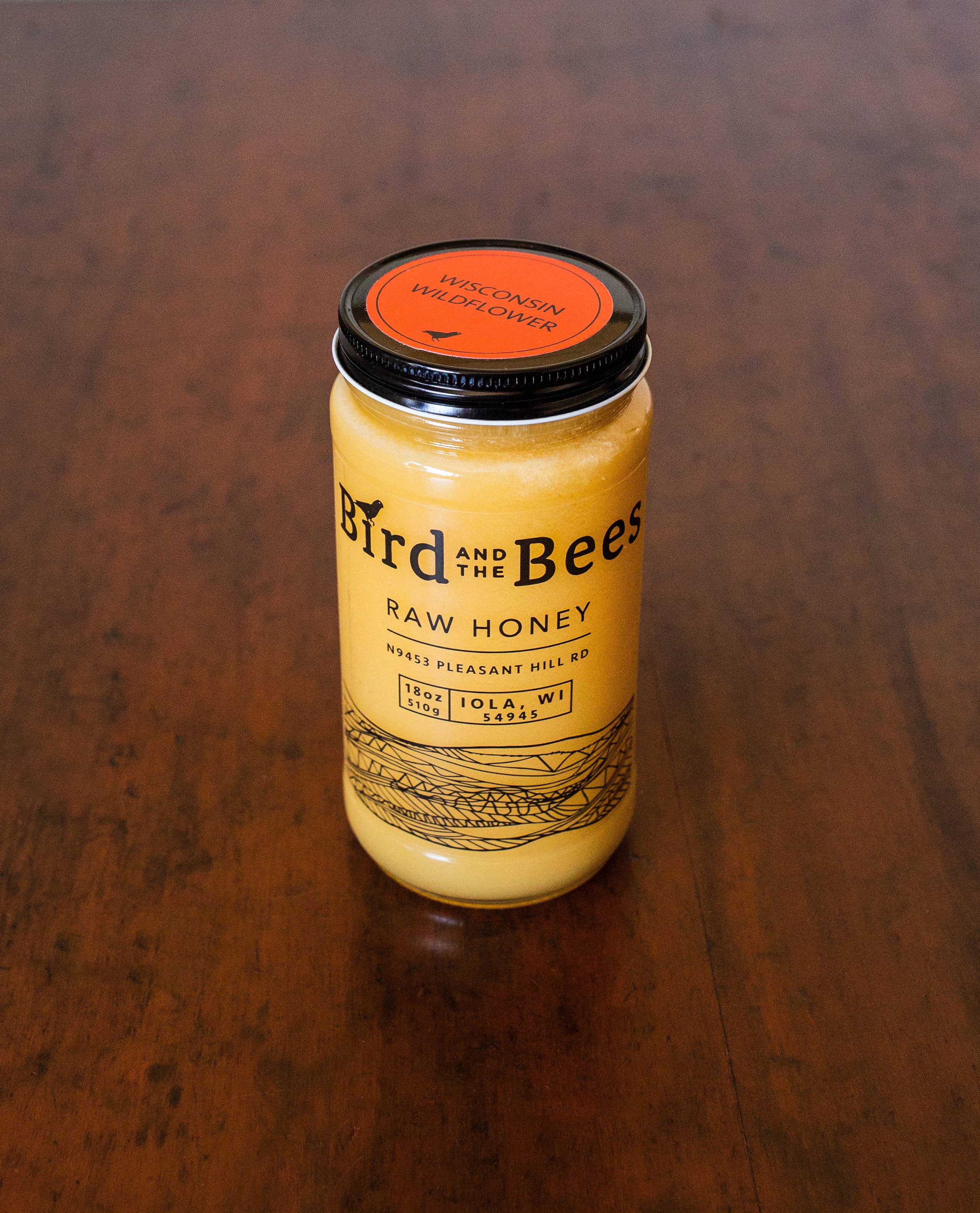 Wisconsin Wildflower Honey by Birds and the Bees Honey