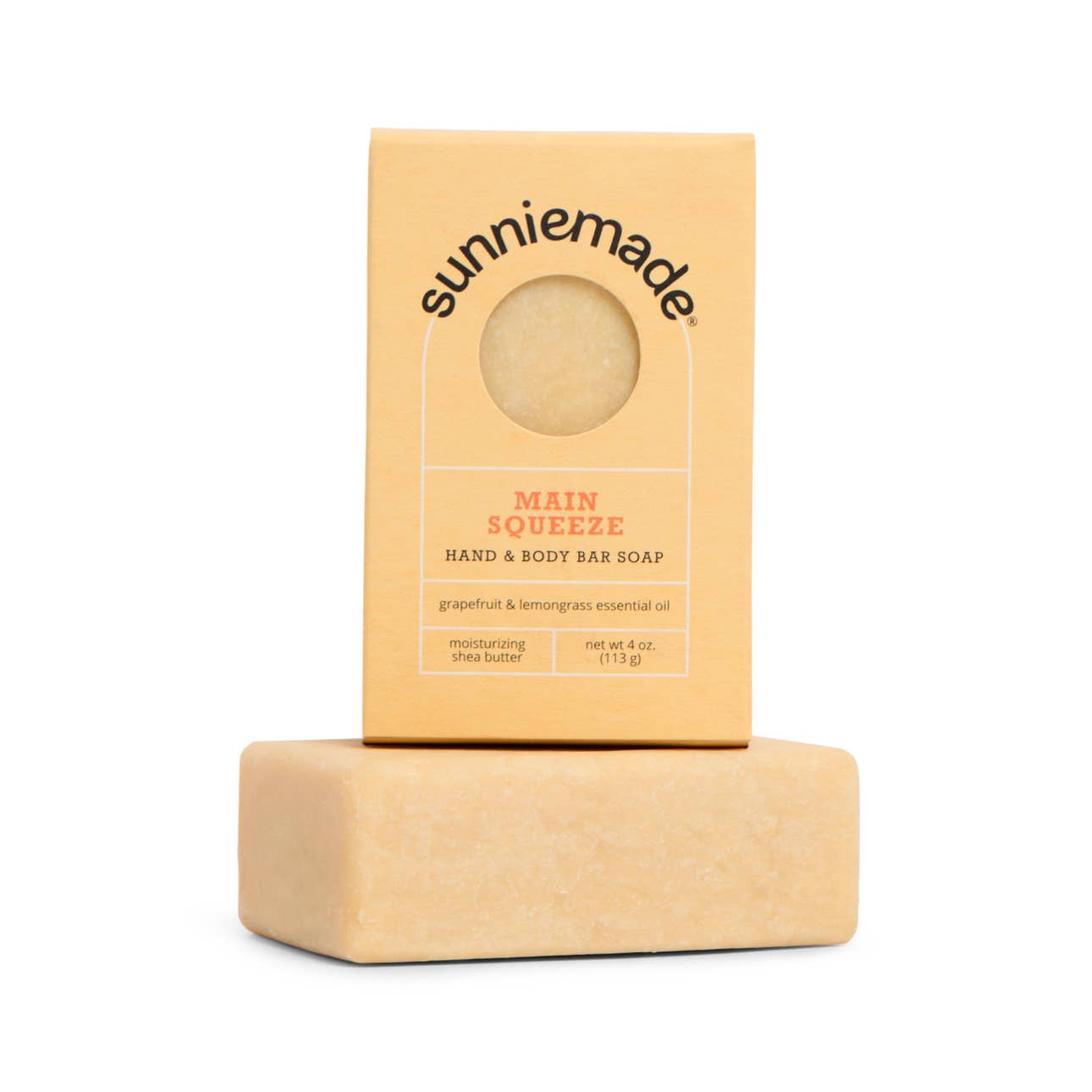 Main Squeeze Moisturizing Hand & Body Bar Soap by Sunniemade