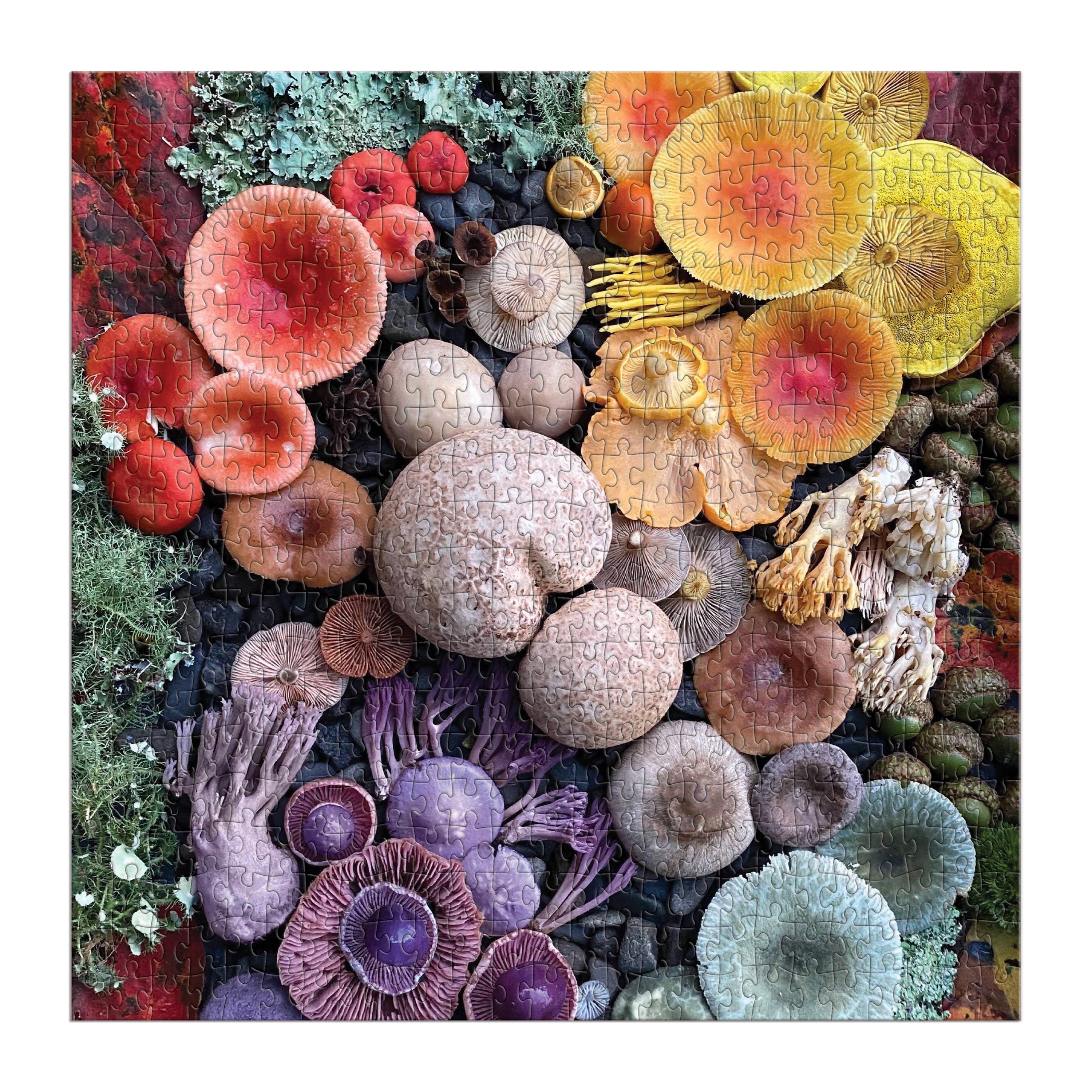 Shrooms in Bloom 500-Piece Puzzle