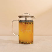 600mL Simple Brew Borosilicate Glass Teapot for Loose Tea by Rishi Tea & Botanical
