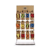 Pure Beeswax Birthday Cake Number Candles by Big Dipper Wax Works