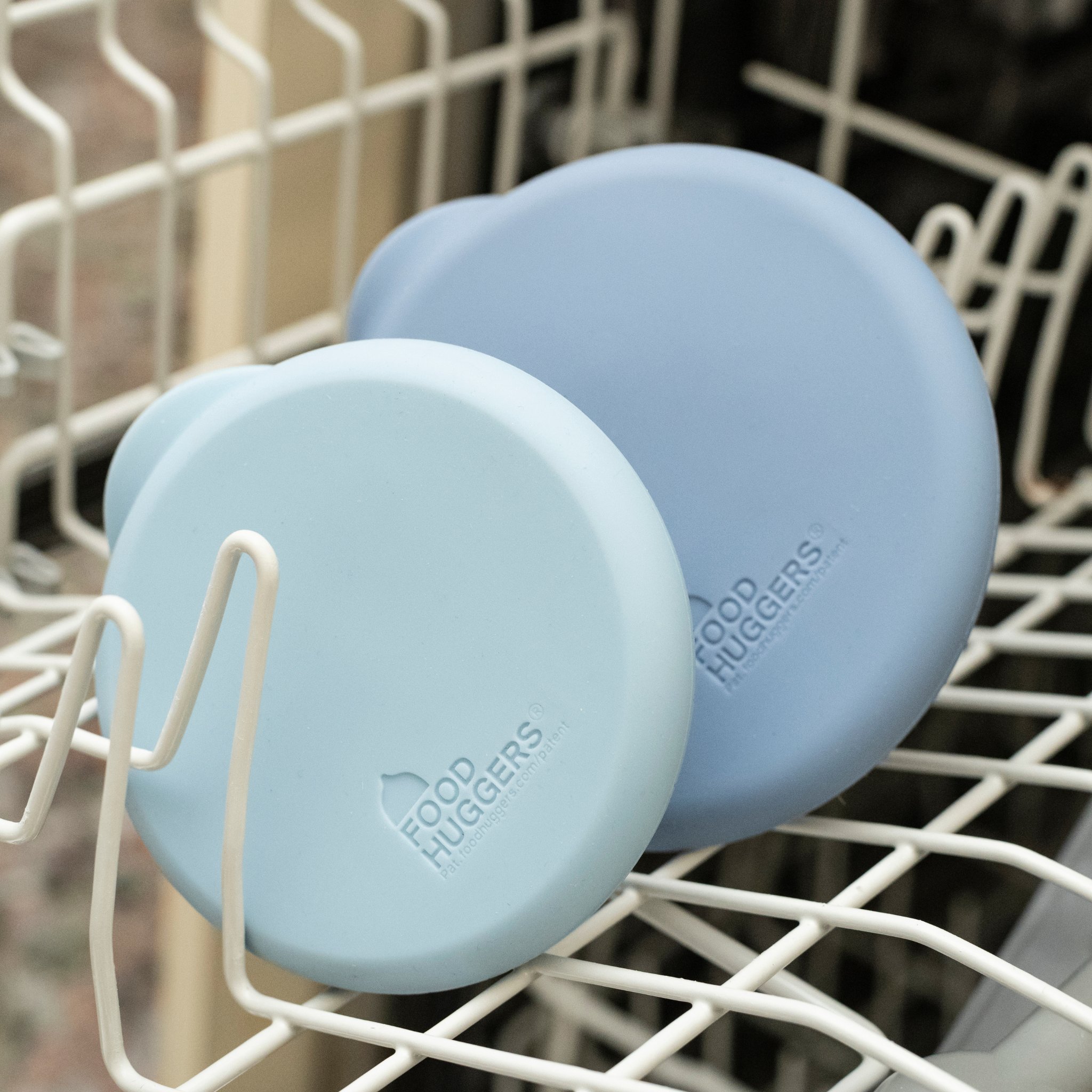Reusable Silicone Can Huggers (Set of 2) by Food Huggers
