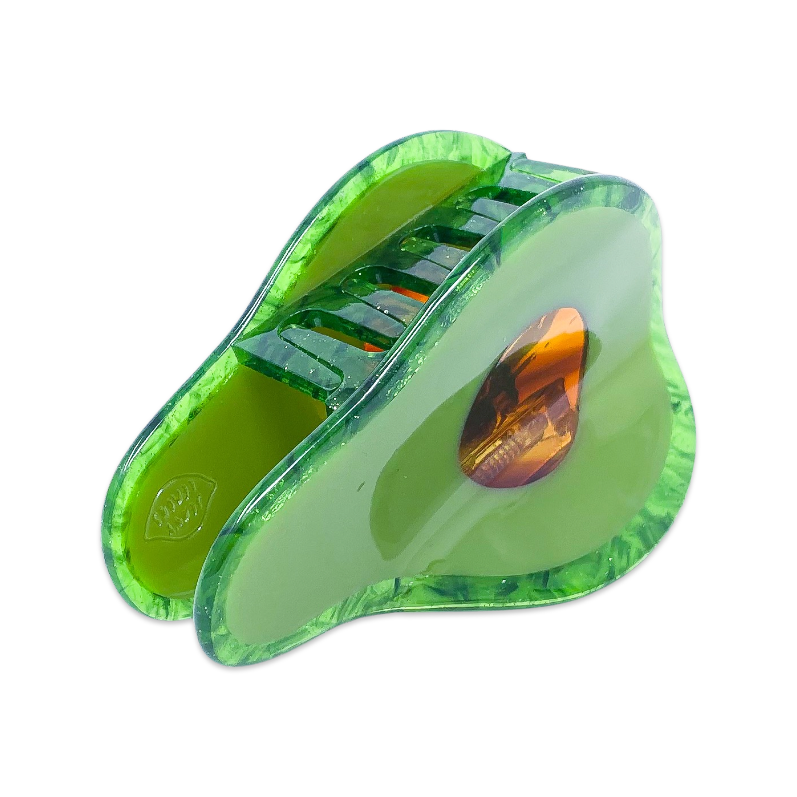 Midi Avocado Hair Claw Clip by Jenny Lemons