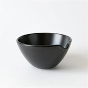 Matcha Pouring Bowl, Black Porcelain by Rishi Tea & Botanicals