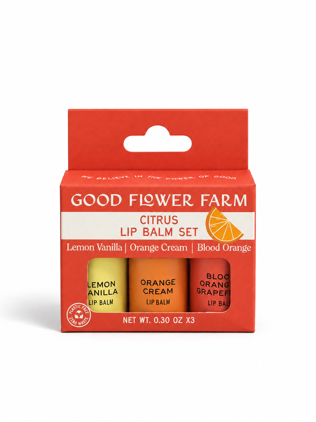Citrus Lip Balm Boxed Set by Good Flower Farm