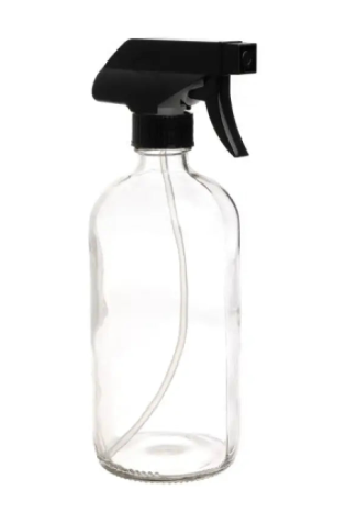 16 oz Clear Glass Trigger Spray Bottle
