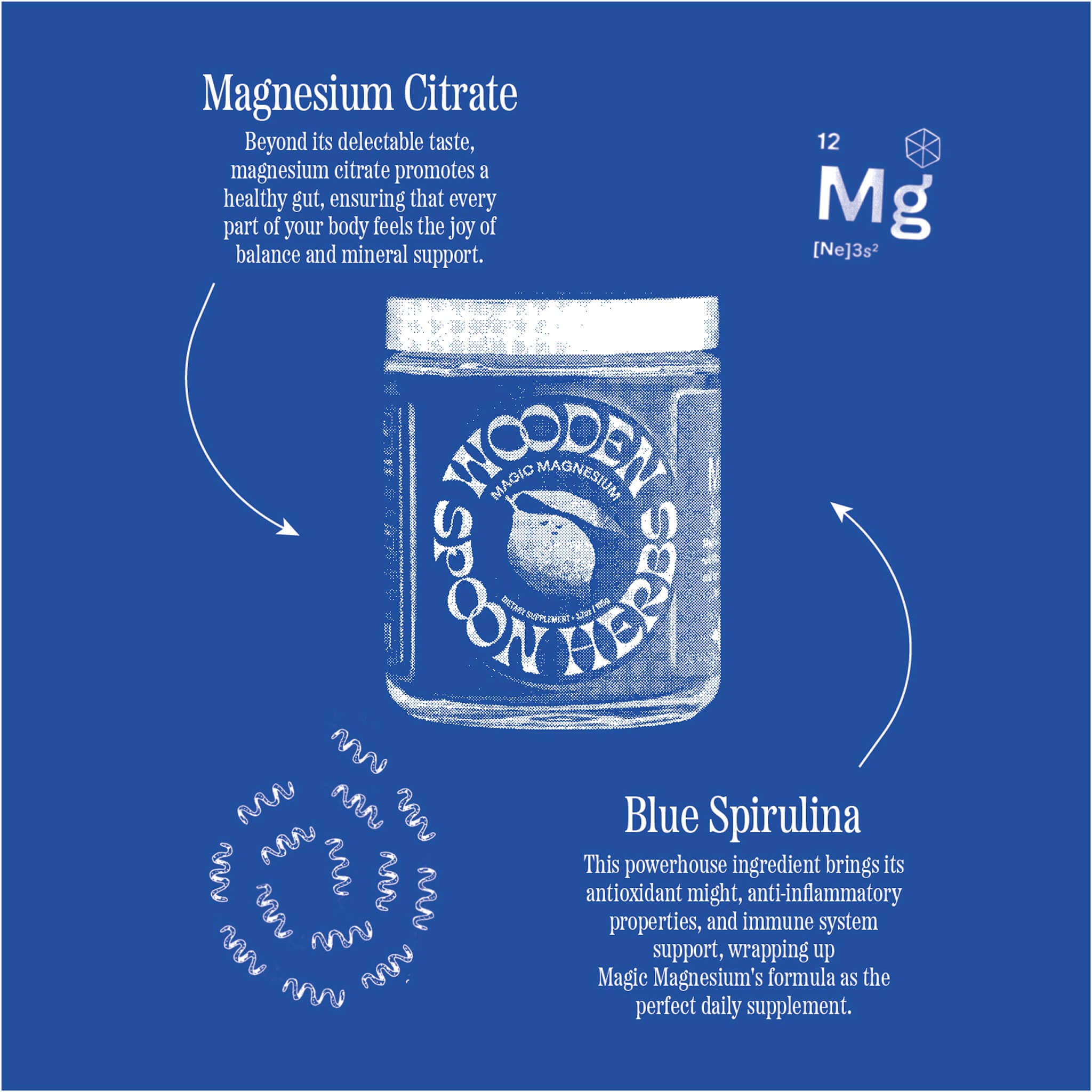 Magic Magnesium Herbal Powder by Wooden Spoon Herbs