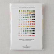 Paint Swatch Cotton Flour Sack Tea Towel by emily lex studio