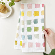Paint Swatch Cotton Flour Sack Tea Towel by emily lex studio