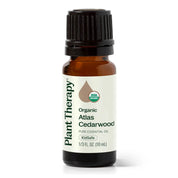 Organic Atlas Cedarwood Essential Oil 10 mL by Plant Therapy