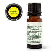 Organic Lemon Essential Oil 10 mL by Plant Therapy