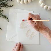 Warm + Cozy Paintable Notecard Set by emily lex studio